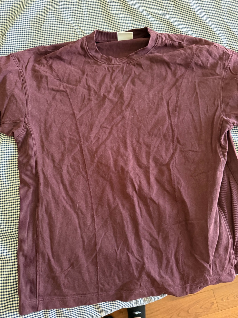 Gymshark Burgundy Short Sleeve T-Shirt